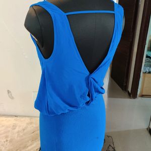 Zara Blue Mini Gorgeous Dress