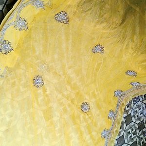 Heavy Handwork Saree