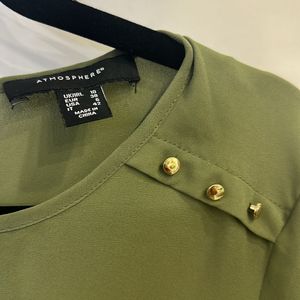 Olive Green Never Worn Top