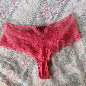 Lacey Pink Thongs