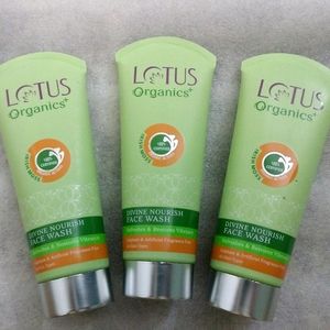 Lotus Organic Divine Nourish Face Wash