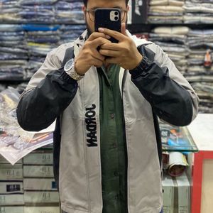 Cool Winter shield Embroidered Jacket With Cap