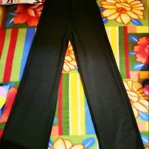 Black Straight Trouser