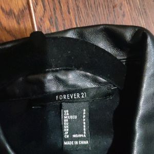 Forever 21 Faux Leather Shaket