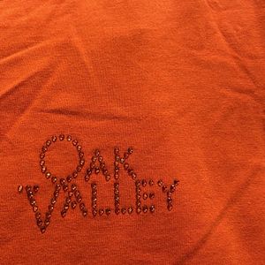 OAK VALLEY:- Orange T-shirt (1-2 Time Used)