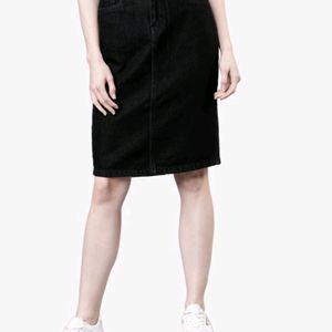 Beautiful Formal Denim Skirt