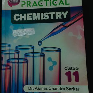 CHHAYA PRAKAHSANI CHEMISTRY PRACTICAL BOOK ENGLISH