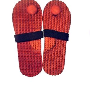 Indian Khadau Slipper Or Ancient Foot ReflexologyO