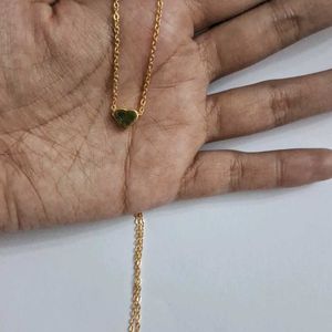 Gold Heart Shape Chain