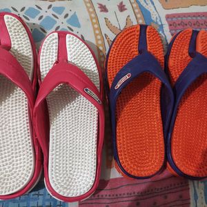 4 Piece  Combo Men Soft Hawaii Slipper