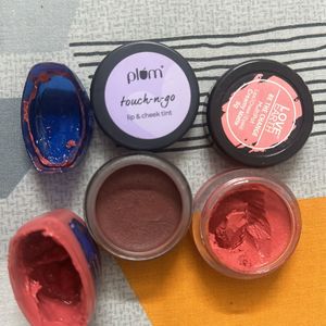 LIP AND CHEEK TINTS (3 PIECES)