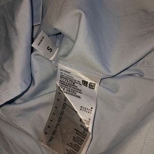 Uniqlo Women Shirt Sky Blue