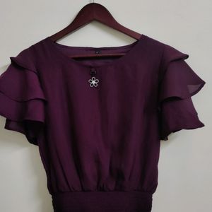 Purple Colour Top