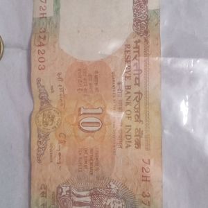 10 Rupee  Note