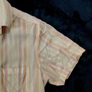 White Striped Shirt (Men's)