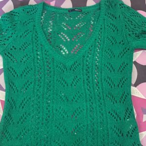 Green Beautiful Womens Sweater