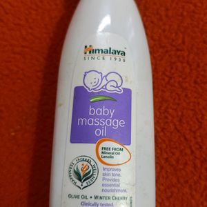 Baby massage oil