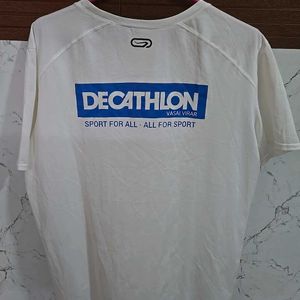 Men's T-shirt 👕 White Color (Decathlon)