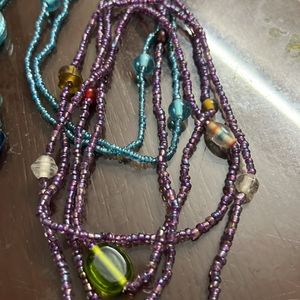 Vintage Boho Beaded Necklaces - 3