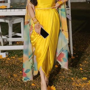 Haldi Dress