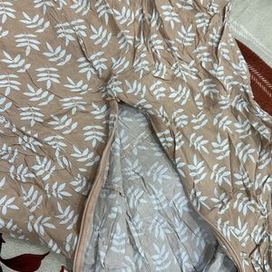 A Beautiful Kurta In Beige