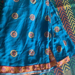 Printed Saree