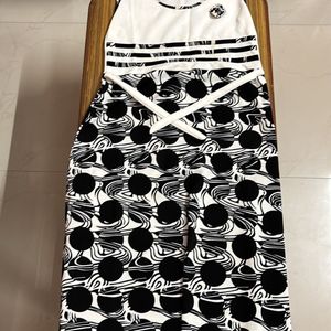 Womens One Peice In Black N White