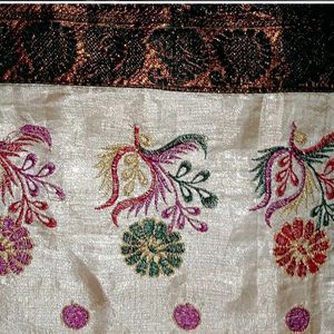 Beautiful Embroidery Saree