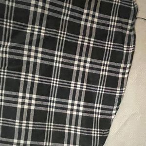 Black Checked Shirt