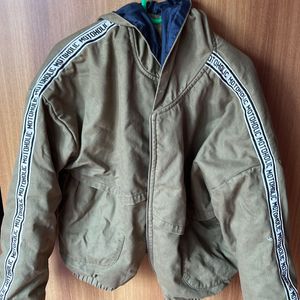 Stylish Khaki Jacket By Roadster