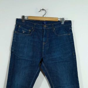 Dark Blue Faded Jean's For Men's