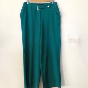 Sea Green Casual Trousers(Women’s)