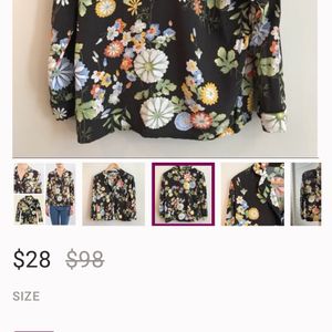 Levi’s Floral Yvette Shirt