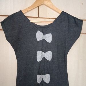 Bow Style Back Top(Women's)