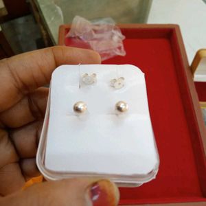 Pure Silver Earrings Studs