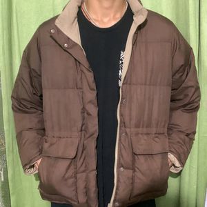 REVERSIBLE Two Way Puffer jacket (Price Drop)