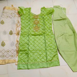 Party Wear Salwar Suit With Dupatta