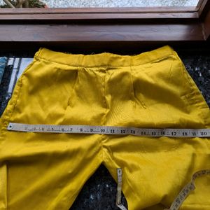 Yellow Bottom Pants