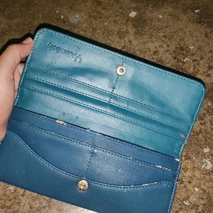 Deep Sea Green Old Purse From Allen Solly