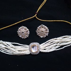 New Pearl Choker Set