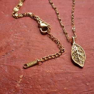 Leaf Korean Necklace
