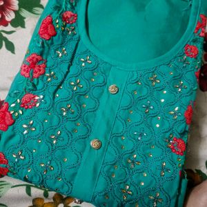 Beautiful Embroidery Work Dress Material