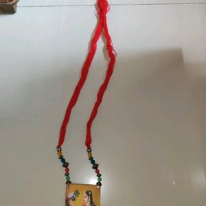 Long handpainted Necklace