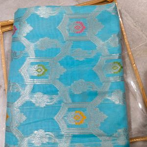 Banarasi Cotton Linen Saree