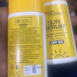 Earth rhythm, sun serum