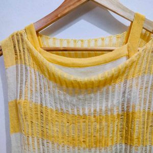 Yellow Colour Top