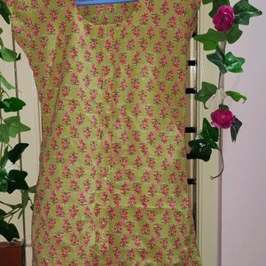 Olive Green Kurti