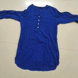 Srishti Navy Blue Kurti