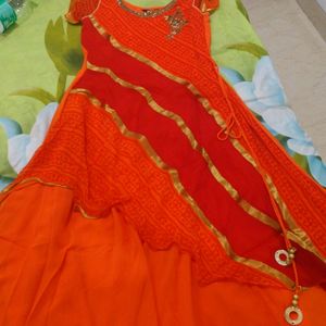 Orange Gown