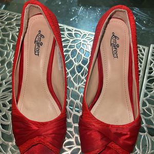 Amazing Party Wear Red Wedges EU39